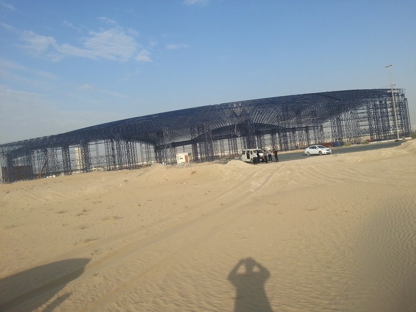 新乐大型场馆网架工程